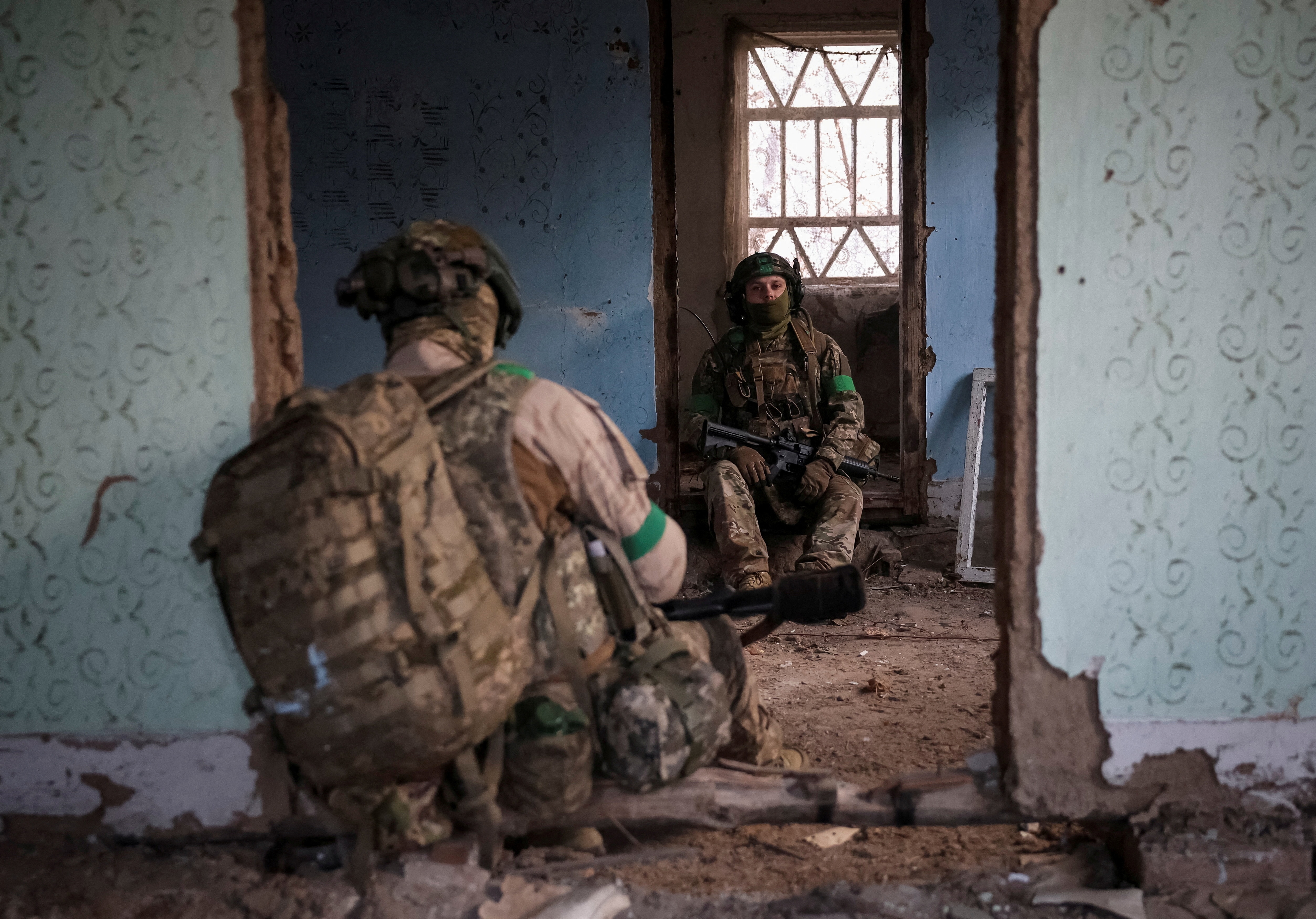 Фото: украинские военные в Константиновке Донецкой области, ноябрь 2025 / Reuters
